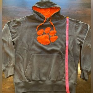 Clemson Tigers collegiate hoodie sweatshirt - size L
